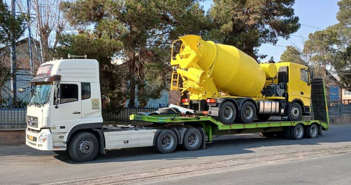 حمل کامیون میکسر