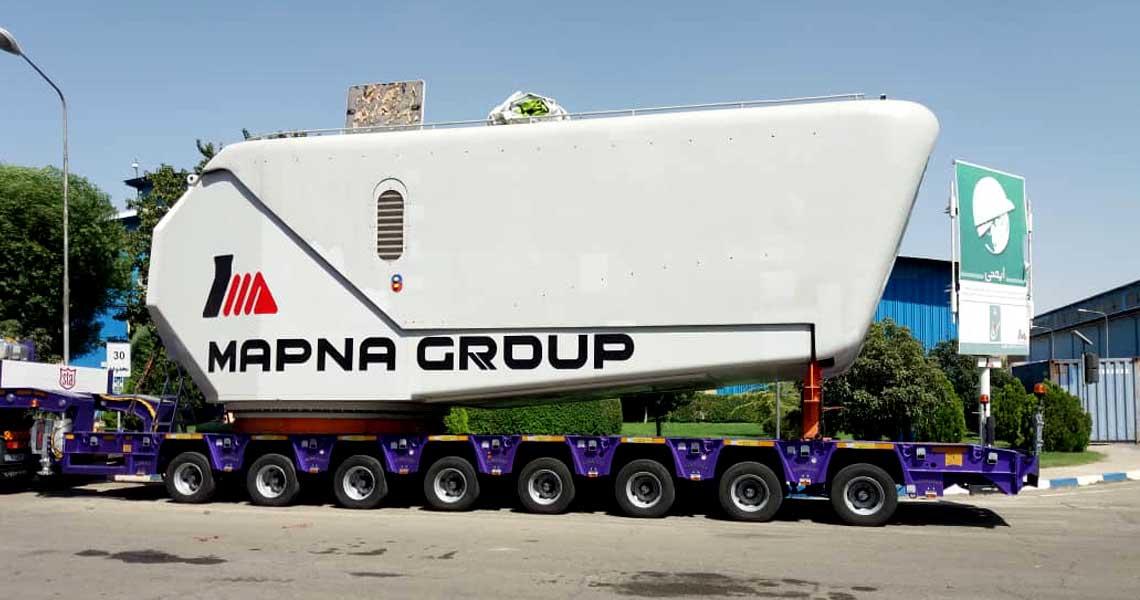 حمل لوازم نیرو گاهی