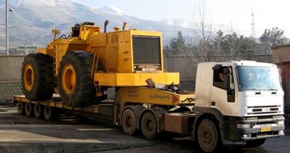 لودر ۹۹۲ کاترپیلار یکی از بزرگترین لودرها در ایران